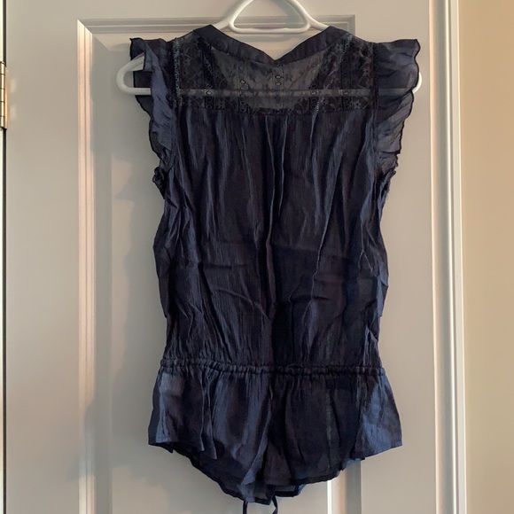 Blue Bird Tank with Ruffles - Picture 6 of 7